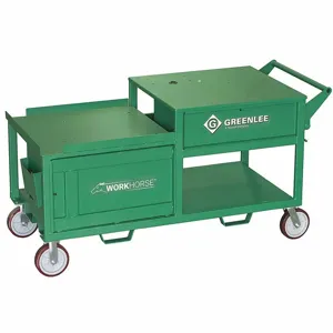 GREENLEE WK100 Pipe Threading Machine Stand, 21 Inch Height, 32 Inch Width, 72 Inch Depth | CJ3ADY 449T95