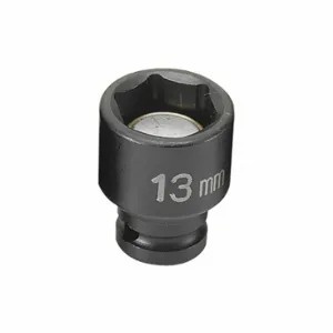 GREY PNEUMATIC 913MG Socket, 13 mm, 1/4 InchD, Impact, 6Pt | CR3LVA 51NY58