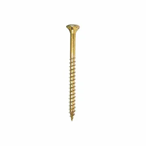 GRK GRK00139 R4 Deck Screw, Bulk, 3-1/2 Inch Length, Case Hardened Carbon Steel, #10 Size, 1200PK | CG8VQY 61DH55