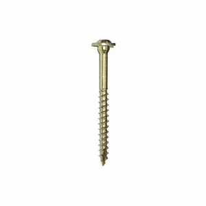 GRK GRK10161 Rss Deck Screw, Bulk, 3-1/4 Inch Length, Case Hardened Carbon Steel, 1/4 Size, 500PK | CG8VRP 61DH70