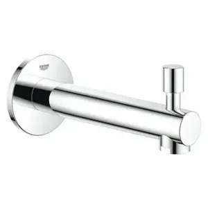 GROHE 13275001 Bathtub Spout Diverter, Grohe, 1/2 Inch Connection Size, NPT Connection | CR3MDH 499C86