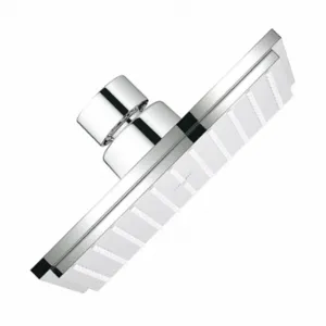 GROHE 27705000 Showerhead, Grohe, Euphoria Cube, 2.5 Gpm Fixed Showerhead Flow Rate, Chrome Finish | CR3MFV 499D06