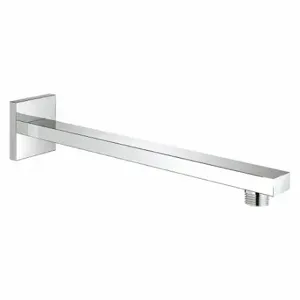 GROHE 27710000 Wall Mount Shower Arm, Grohe, Metal, 11 1/4 Inch Size Size, Chrome Finish | CR3MHK 499D66