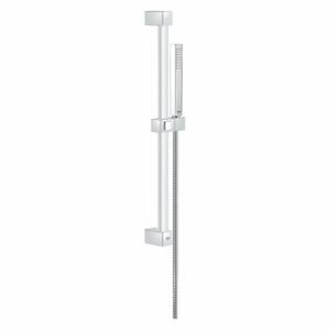 GROHE 27891000 Showerhead Kit, Grohe, Euphoria Cube, Single Function, 2.5 Gpm Flow Rate, Chrome Finish | CR3MEV 499D04
