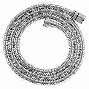 GROHE 28025000 Hand Shower Hose, 1/2 Inch Connection Size, FNPT Connection, 69 Inch Size, Chrome Finish | CR3MFN 499D65