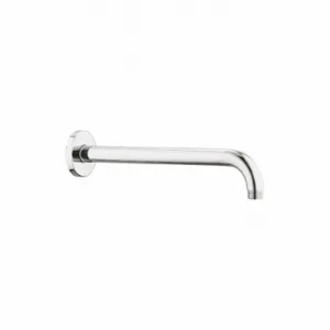 GROHE 28577000 Wall Mount Shower Arm, Grohe, Chrome, 11 1/4 Inch Size Size, Chrome Finish | CR3MHJ 499D67