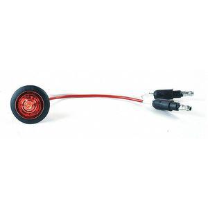 GROTE 49332 Red Clearance Marker Light, PC, Permanent, Round | CD2MTP 419J15