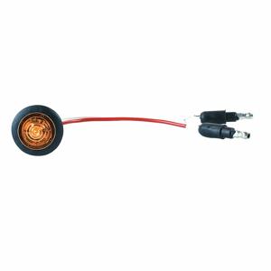 GROTE 49333 Clearance Marker Light, PC, Permanent, 1/2 Inch Width, Round | CH9WLW 419J16