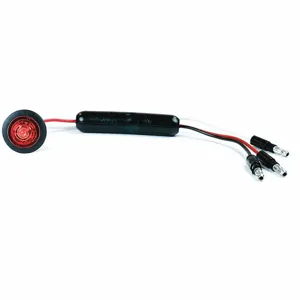 GROTE 49362 DOT Clearance Marker Light, Grommet, Round, Red, LED | CJ2UTW 411Z20