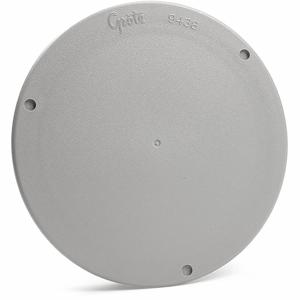 GROTE 94380-4 Snap In Cover Plate, 4 Inch Round Lamp Opening, Gray, Polycarbonate | CJ3LQR 411Z07