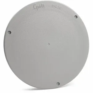 GROTE 94380-4 Snap In Cover Plate, 4 Inch Round Lamp Opening, Gray, Polycarbonate | CJ3LQR 411Z07