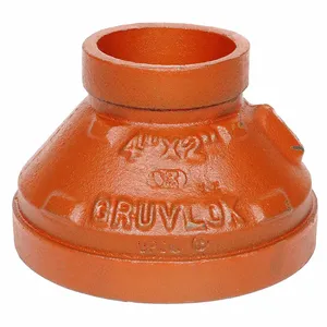 GRUVLOK 0390130508 4 X 3 Galvanized Grooved End Concentric Reducer | BT8KDW