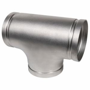 GRUVLOK 1330007570 Reducing Tee, 2 1/2 Inch X 2 1/2 Inch X 2 1/2 Inch Fitting Pipe Size, Stainless Steel | CR3MLM 60XU73