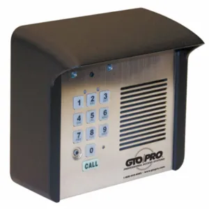 GTO F6100MBC Intercom Keypad, 12VDC, Black | CH6PEU 60GW38