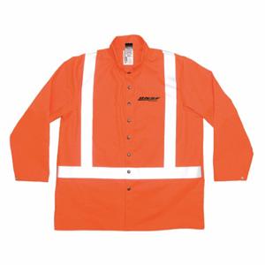 GUARD LINE ORBW5CL2L Orange Banwear Jackets 30 In. L, 9 Oz | CR3MTB 33GV29