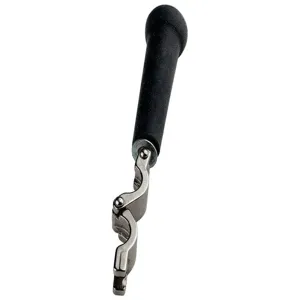 GUARDAIR 500A20 Auxiliary Handle, 5-1/2 Inch Length, Steel, Black | AE3UNM 5GAX0