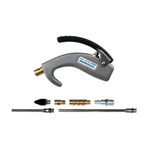 GUARDAIR LZR6007KIT Air Gun, Kit Chrome, 120 Psi, 185 Scfm | AE4CHJ 5JEL1