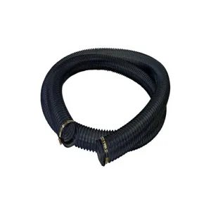 GUARDAIR MM245 Vacuum Hose, With Hose Clamps, 2.5 Inch Internal Diameter, 15 Feet Length | CE8MTX