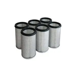 GUARDAIR N635PK Standard Cartridge Filter, Steel, Pack Of 6 | AD2JRY 3PXP3