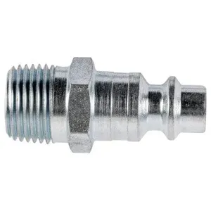 GUARDAIR P14D14M Industrial Plug, 1/4 Inch Mnpt, 1/4 Inch Size | CE8NUB