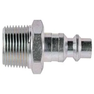 GUARDAIR P14D38M Industrial Plug, 3/8 Inch Mnpt, 1/4 Inch Size | CE8NUE