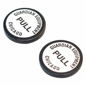 GUARDIAN EQUIPMENT 600-664R Actuating Knob, 2 Pk | CJ7EAM