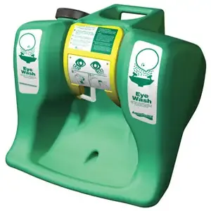 GUARDIAN EQUIPMENT G1540 Eye Wash Station, Green, 20 1/4 Inch Height, 21 1/4 Inch Width, 18 1/4 Inch Depth | CJ2DKK 2LVL4