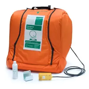 GUARDIAN EQUIPMENT G1540HTR Heated Eye Wash Station 16 Gallon 0.5 gpm | AH8EUG 38NJ19