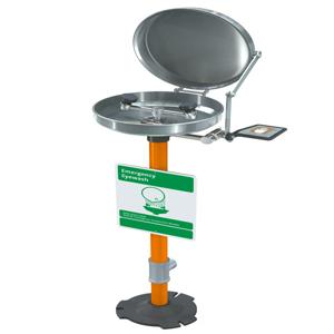 GUARDIAN EQUIPMENT G1825BC Eyewash, With Cover, Pedestal Mount, Stainless Steel, 16 W | AC2PHT 2LVJ2