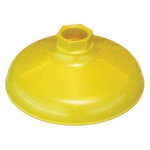 GUARDIAN EQUIPMENT AP450-032YEL Shower Head, 10 Inch Size, Yellow, ABS Plastic | CV7AZV