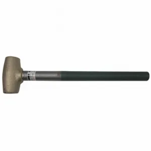 HACKETT 1CS Copper Mallet, Steel Handle, 16 Oz Head Wt, 1 Inch Dia, 2 1/4 Inch Head Lg | CR3MUB 36XC09