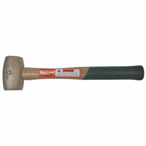 HACKETT 3CH Kupferhammer, Holzgriff, 2 1/2 Pfund Kopfgewicht, 1 3/4 Zoll Durchmesser, 3 1/4 Zoll Kopflänge | CR3MUF 36XC18
