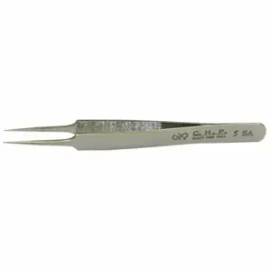 HAKKO 5-SA Very Fine Point Tweezer, Tapered | CR3NBK 62UN63