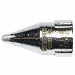 HAKKO N50B-02 Nozzle, Round, 2 mm Width, 17.5 mm Overall Length | CR3MZD 485A65