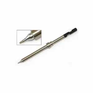 HAKKO T30-I Soldering Tip, Conical, 0.2 mm Width, 6 mm Lg | CR3NAQ 45LR80