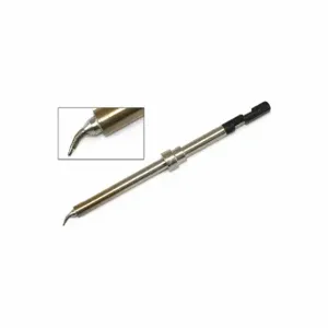 HAKKO T30-J Soldering Tip, Bent Conical, 0.4 mm Width, 3 mm Lg | CR3NAD 45LR81