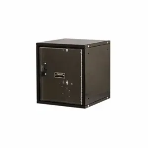 HALLOWELL HC121212-1SVP-ME Box Locker, 11 Inch x 12 Inch x 13 in, 1 Tiers, 1 Units Wide, Clearview, Padlock Hasp | CR3NBU 30LW69