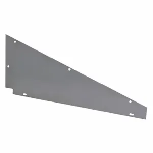 HALLOWELL KISE18SS Flat-Top Locker End Panel, 1/8 Inch x 18 Inch x 6 Inch, 304 Stainless Steel | CV4MCZ 45LG20