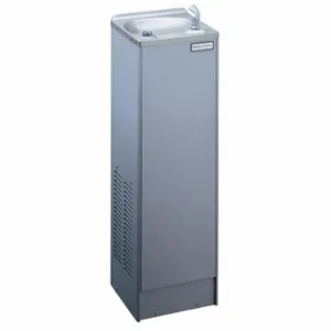 HALSEY TAYLOR 8205020041 Drinking Fountain, 3 Gph, 50 Deg F, 38 Inch Overall Ht, Top Push Button, Gray | CR3NEY 2W154