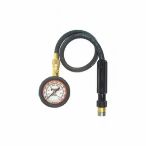 HALTEC GA-276 Dial Gauge, Long Hose/Handle, 0-160 PSI | CR3NFN 140Y11