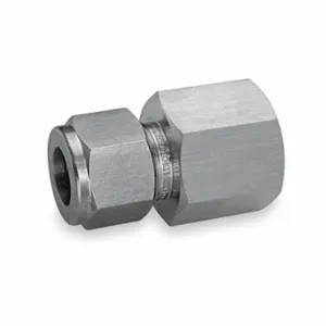 HAM-LET 3000377 FEMALE CONNECTOR, 316 Stainless Steel, Compression x FNPT, For 25 mm Tube OD | CR3NXP 787Y19