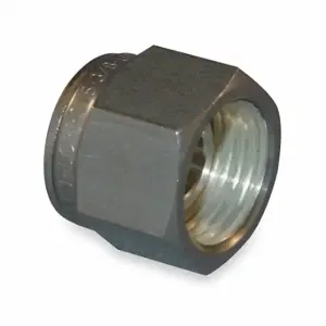 HAM-LET 3500075 Compression Nut, 316 Stainless Steel, Compression, For 15 mm Tube Od | CR3NWK 787XV1