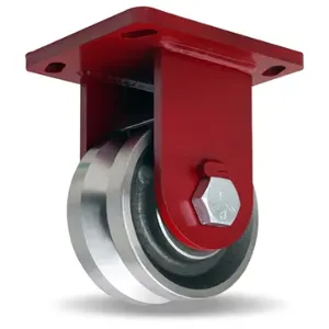 HAMILTON R-EPSD-63FVH Plate Caster, 6 Inch Dia, 8 1/2 Inch Height, Rigid Caster, Rigid, 3 Inch Wheel Width | CR3NRJ 23DD91