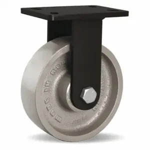 HAMILTON R-FMK-83HMB Heat-Resistant Standard Plate Caster, 8 Inch Dia, 10 1/4 Inch Height | CR3NJK 55GZ84