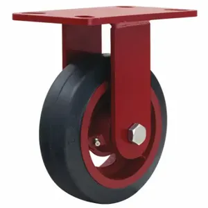 HAMILTON R-HS-6R Standard Plate Caster, 6 Inch Dia, 7 3/4 Inch Height, Rigid Caster | CR3NMP 55HA48