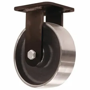 HAMILTON R-WHK-4HFSB Heat-Resistant Kingpinless Plate Caster, 4 Inch Dia, 5 5/8 Inch Height, B | CR3NGV 55HA09