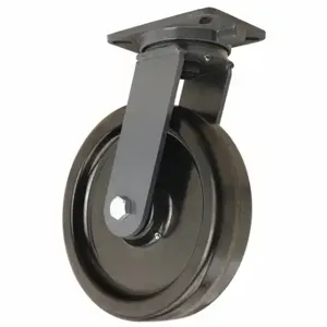 HAMILTON S-CH-12PH Standard Plate Caster, 12 Inch Dia, 15 1/2 Inch Height, Swivel Caster | CR3NLX 55HA49