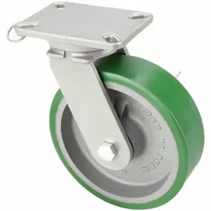 HAMILTON S-CH-13DB-4SL-FB Standard Plate Caster, 10 Inch Dia, 12 1/2 Inch Height | CR3NLT 45RH77