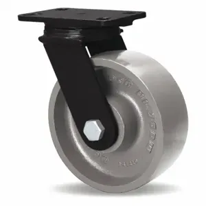 HAMILTON S-FMK-83HMB Heat-Resistant Standard Plate Caster, 8 Inch Dia, 10 1/4 Inch Height, A | CR3NJQ 55GZ82