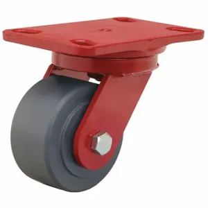 HAMILTON S-HS-4NYB-4SL-FB Standard Plate Caster, 4 Inch Dia, 5 5/8 Inch Height | CR3NLZ 55HA25